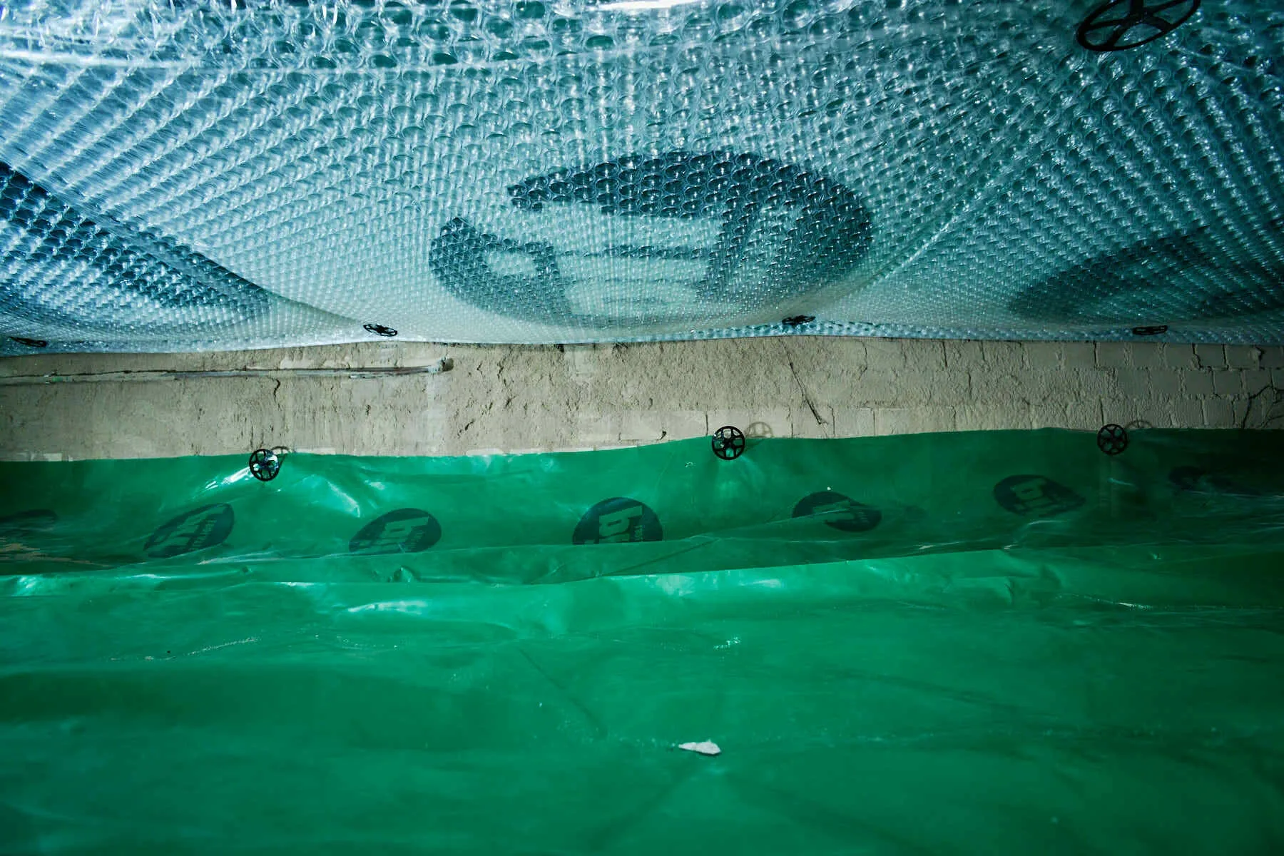 PIF isolatie bodemfolie in kruipruimte